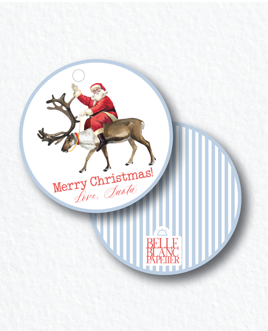 Reindeer Christmas Gift Tags